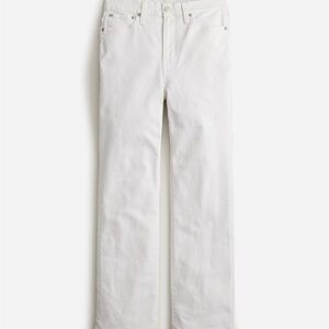 J. Crew White Slim Demi Boot Jeans NWT